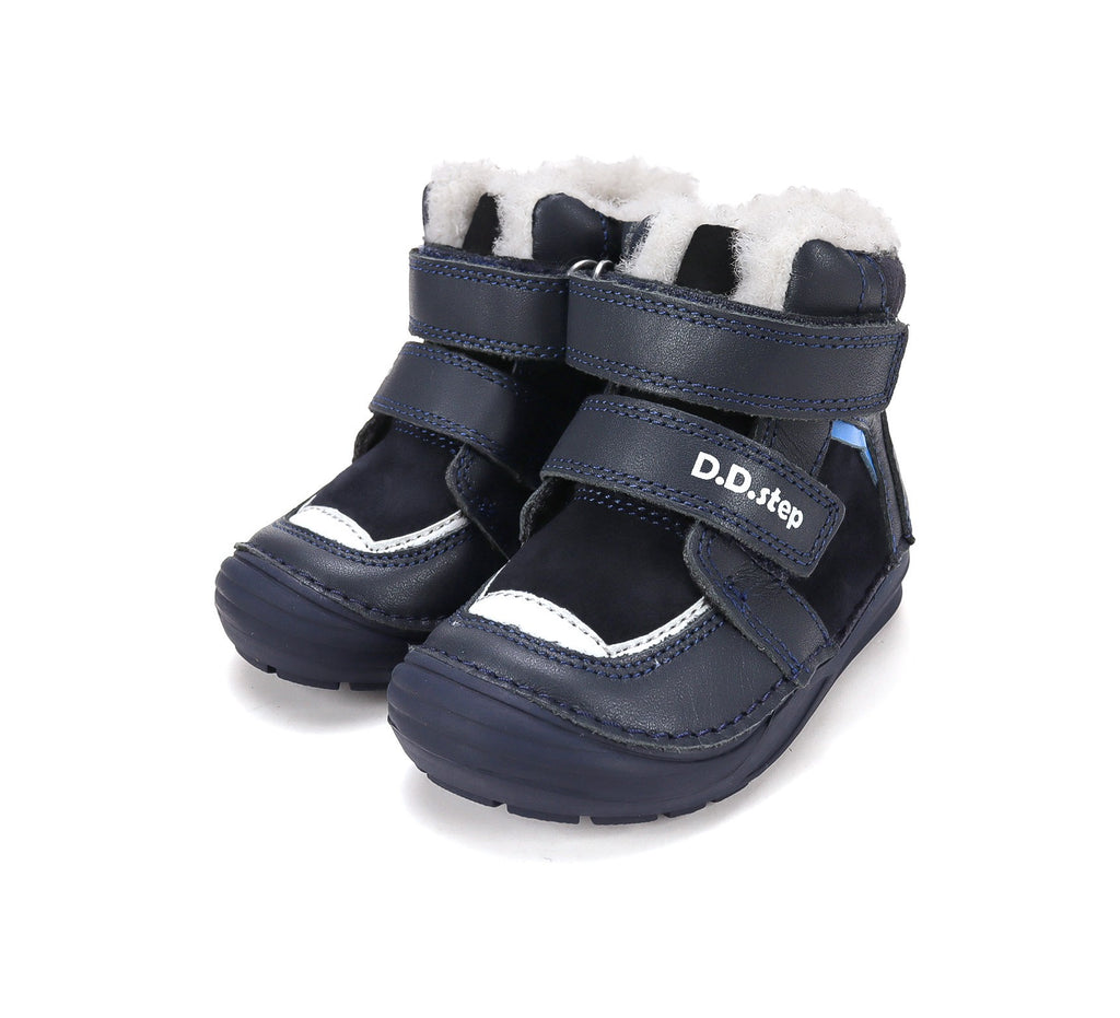 D.D.Step žieminiai batai berniukams su vilna W071-62463BW