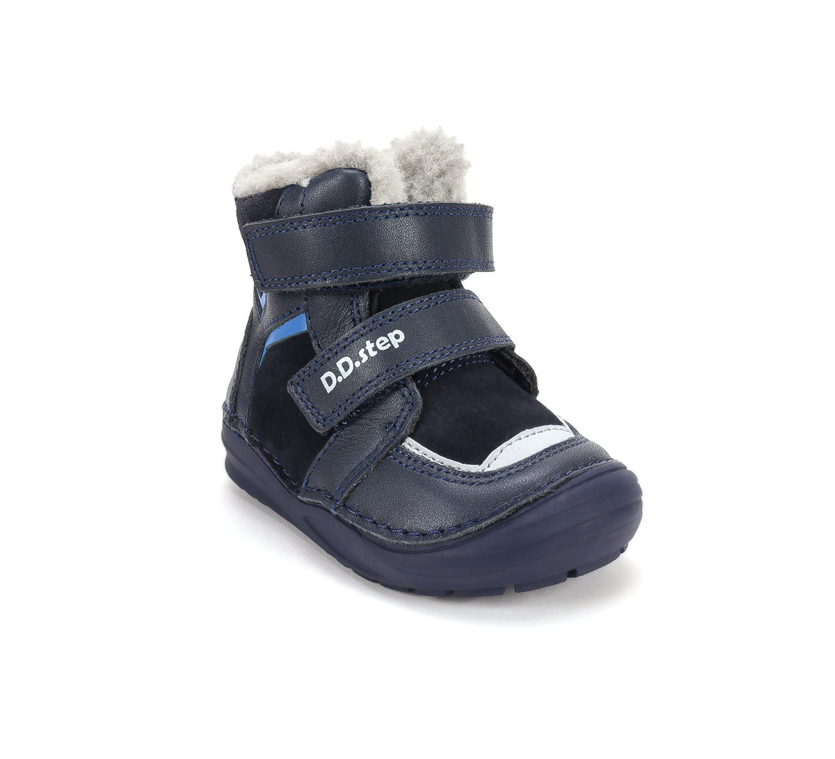 D.D.Step žieminiai batai berniukams su vilna W071-62463BW