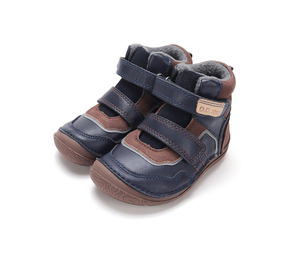 D.D.Step barefoot laisvalaikio batai berniukams su plonu pašiltinimu A116-62911AL