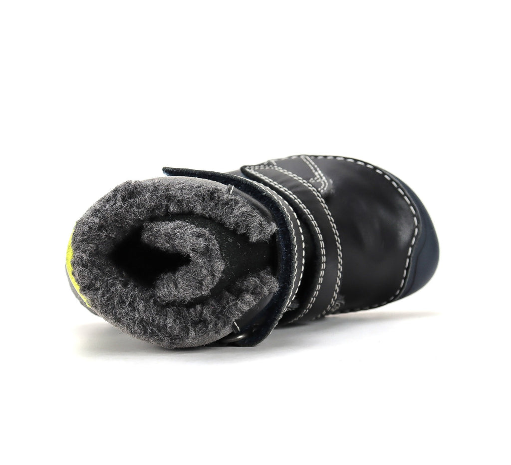 D.D.Step barefoot žieminiai batai berniukams su vilna W073-62291WM