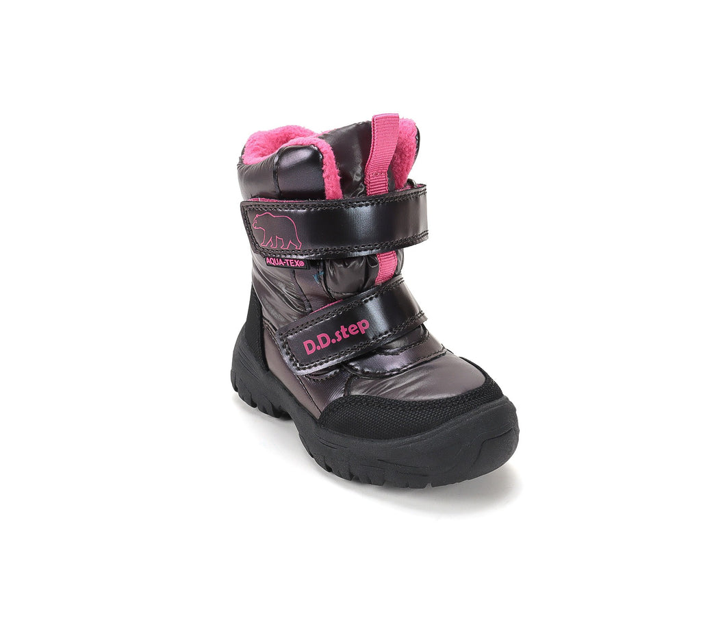D.D.Step žieminiai batai mergaitėms sniego su vilna P081-62428CL