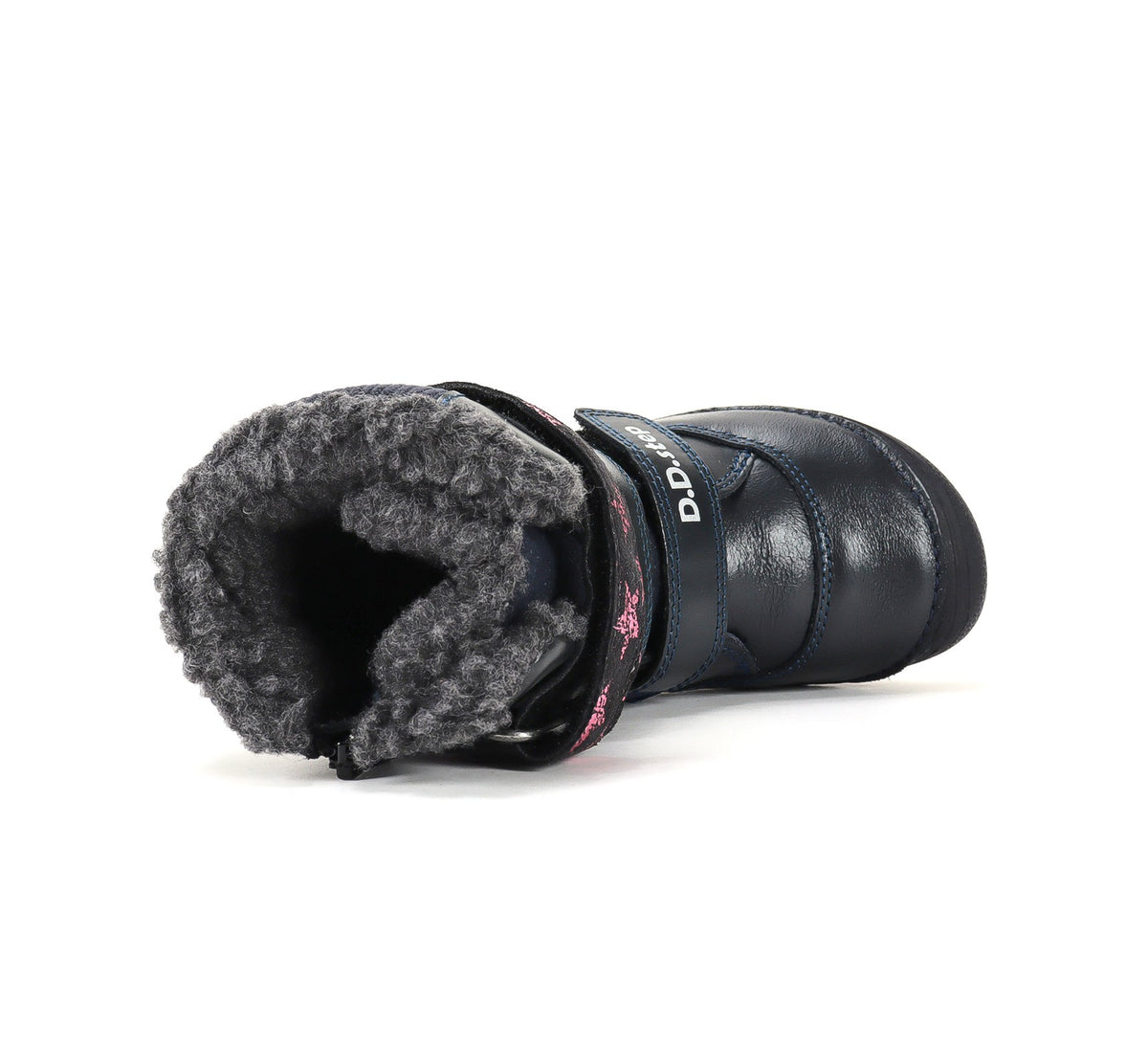 D.D.Step barefoot žieminiai batai mergaitėms su vilna W063-62411WL