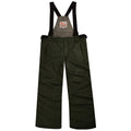 Valianly Girls' Khaki Overalls cm 8717P