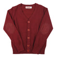 Vio Faloni boys' burgundy unisex sweater 7210_red