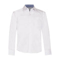Rodeng Boys' long-sleeved white normal T-shirt TF1314226_122-158