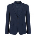Rodeng Boys' Classic Blue Slim Blazer for School DXR1108_158-176