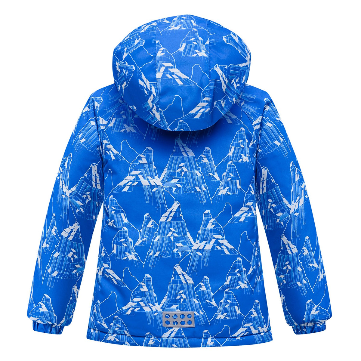 Valianly boys' blue two-piece winter jumpsuit 9205-blue