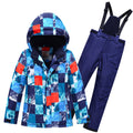Valianly Boys' Winter Coveralls Blue 9227-blue