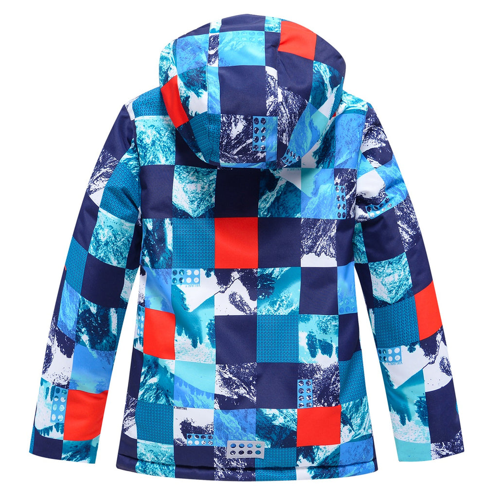 Valianly Boys' Winter Coveralls Blue 9227-blue