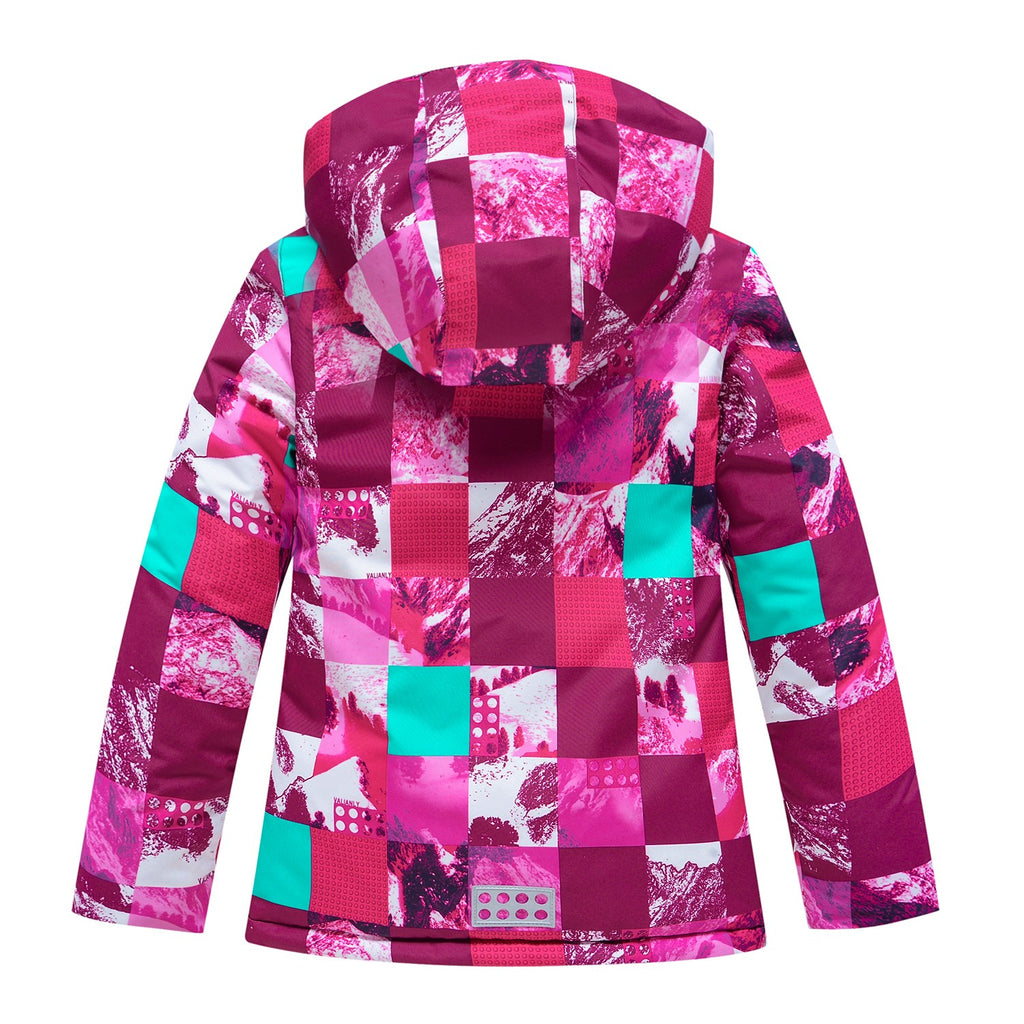 Valianly комбинезон для девочек розовый деталей зимний 9228-pink