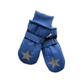 HANDAI Boys' Blue Mitten Waterproof Snow Gloves 5517_blue