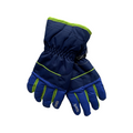 HANDAI boys' blue fingered waterproof snow gloves 5515_blue