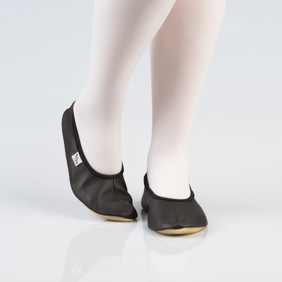 Ritico Black Dance Gymnastics Shoes (ballet slippers) S110-BLACK