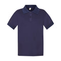 Boys' dark blue short-sleeved Polo shirt_158-182