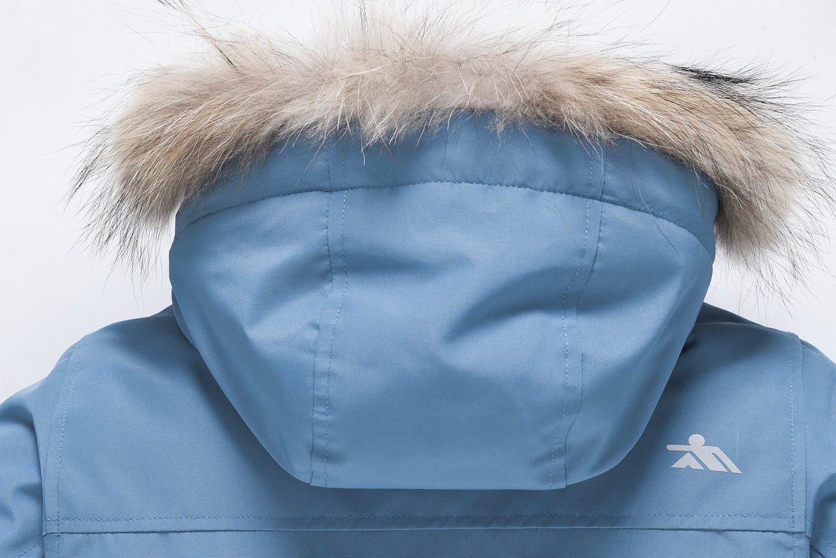 Valianly paltas berniukams šviesiai mėlyna žieminė striukė/paltas 9339_blue
