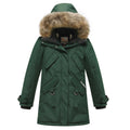 Valianly пальто для девочек зеленая зимняя куртка/пальто 9340_green