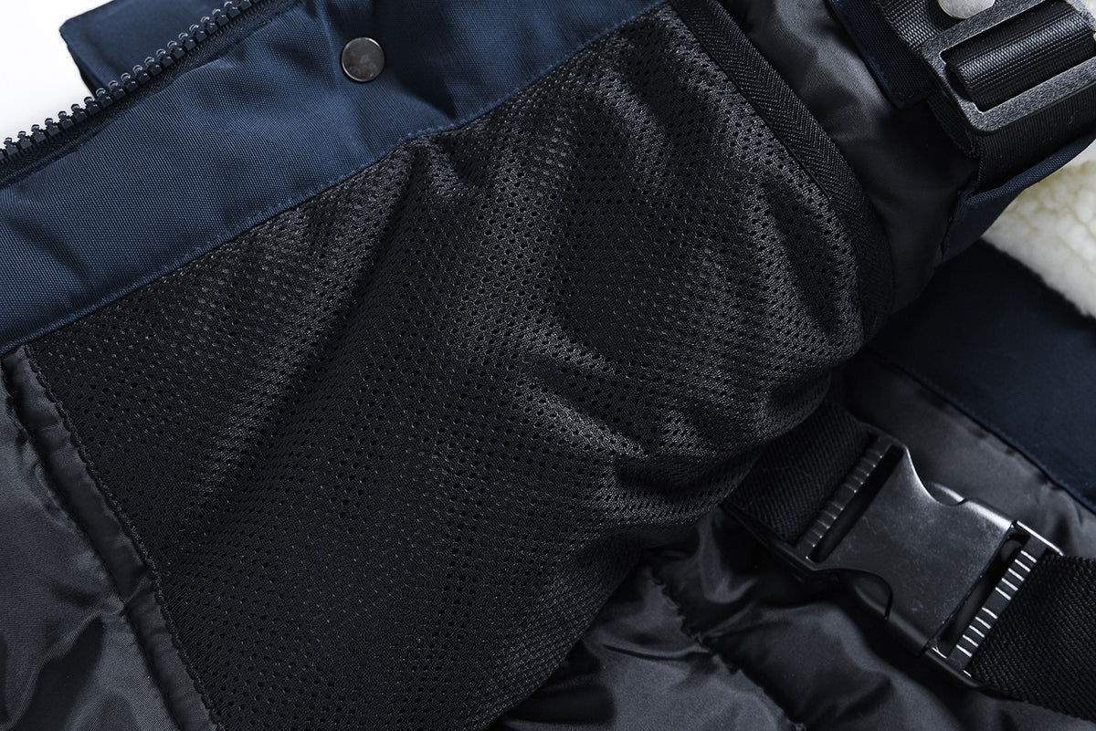 Valianly Boys Dark Blue Winter Jacket/Coat 9341_blue