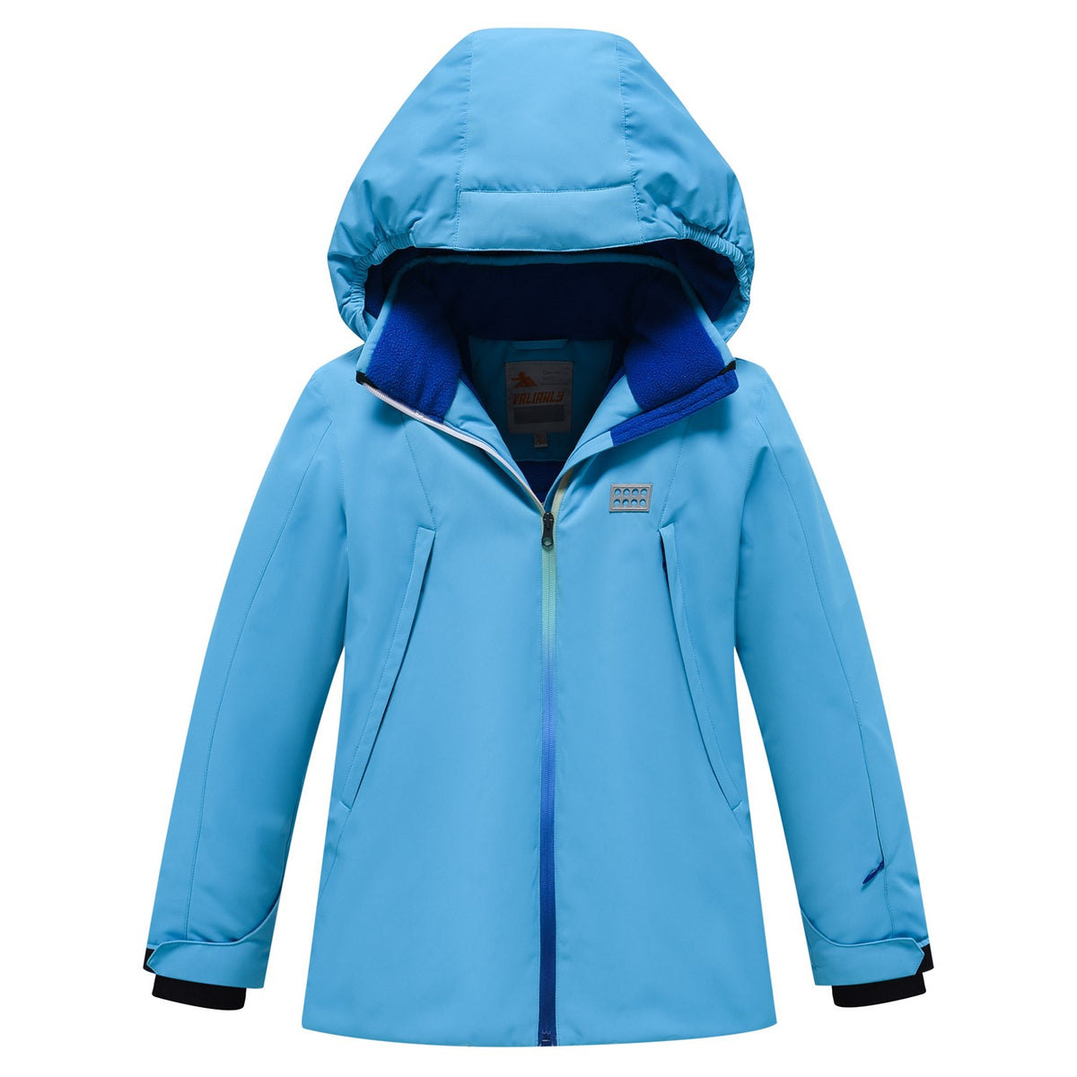 Valianly boys' blue two-piece winter jumpsuit 9329_blue